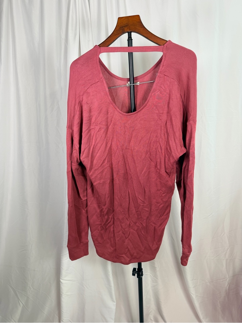 Versona Rose-Mauve Long Sleeve Top